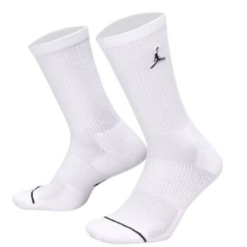 J0rdan Everyday Max Crew - jedan par pakovanje-bele