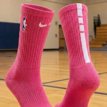 El!te NB4 Performance Basketball Socks – Pink Edition